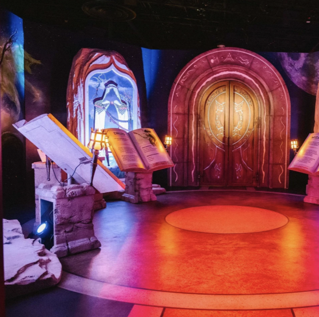 External research of the Dungeons & Dragons interactive experience.